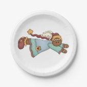 kerstbrood Angel Papieren Bordje (Voorkant)