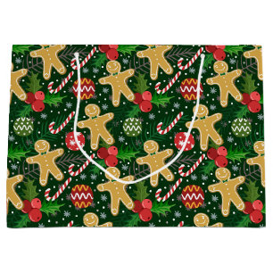 kerstbrood Cookies Cookies Gift Bag Groot Cadeauzakje