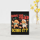 Kerstbrood Heb je het grappig beproefd  Kaart (Gele Bloem)