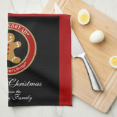 Kerstbrood Theedoek (Quarter Fold)