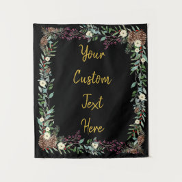 Kerstbruiloft Achtergrond, Fotofoto's ontvangen Wandkleed