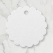 Kerstbruiloft Cocktail Napkins Bedankjes Labels (Voorkant)
