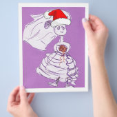 kerstbruiloft flyer (Hand)