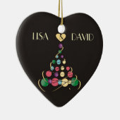 kerstbruiloft keramisch ornament (Rechts)