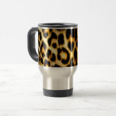 kerstbruiloft Leopard Pattern/House-of-Grosch Reisbeker (Voorkant links)
