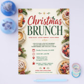 Kerstbrunch Flyer (Enkel)