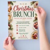 Kerstbrunch Flyer (Hand)