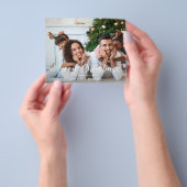 Kerstbudget Leuk Kerstscript Foto HH Flyer (Hand)