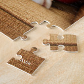 Kerstbulledogs in Sweaters Legpuzzel (Zijkant)