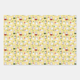 kerstBunnies Inpakpapier Vel