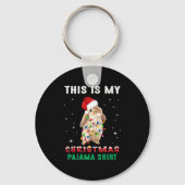 KerstBunny Sleutelhanger (Voorkant)