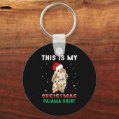 KerstBunny Sleutelhanger (Voorkant)