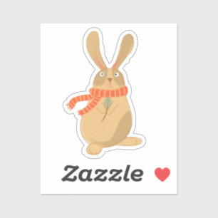 KerstBunny Sticker