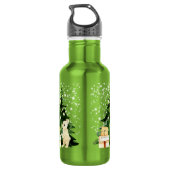 KerstBunny Waterfles (Achterkant)