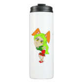 KerstBunnymemeisjes Thermosbeker (Voorkant)