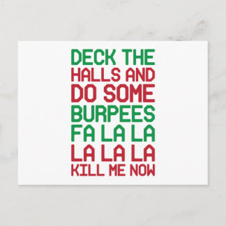 Kerstburpees Feestdagenkaart