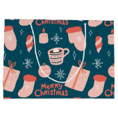 Kerstcaca Groot Cadeauzakje (Achterkant)