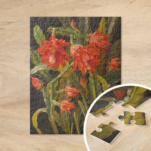kerstcactus | Christelijk Möllback Legpuzzel