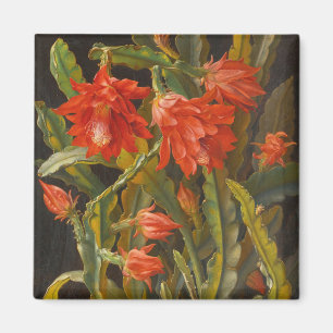 kerstcactus   Christelijk Möllback Magneet