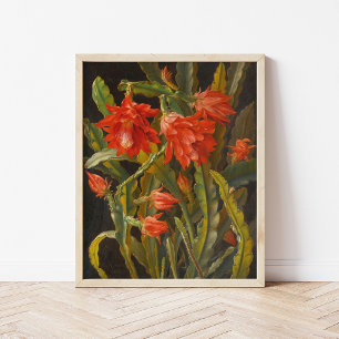 kerstcactus   Christelijk Möllback Poster