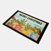 kerstcactus deurmat (Schuin)