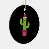 Kerstcactus Keramisch Ornament (Rechts)