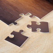 Kerstcactus met Cadeaus voor een huis Legpuzzel (Zijkant)