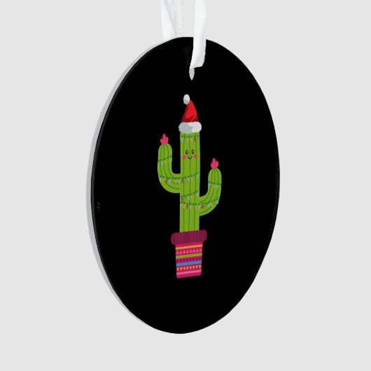 Kerstcactus Ornament (voorkant)