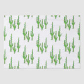 Kerstcactus Vakantie Woestijn Zuidwest Tissuepapier (Voorkant)