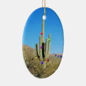 kerstcactus-versiering keramisch ornament (Rechts)