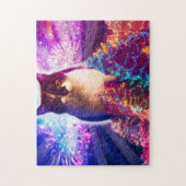 kerstcadeat legpuzzel (Verticaal)