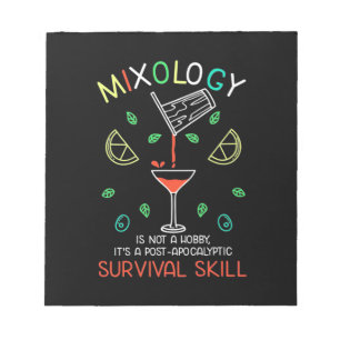 Kerstcadeau Bartender Mixologist Notitieblok