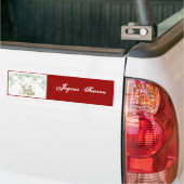 kerstcadeau bumpersticker (Op Truck)