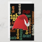 kerstcadeau Een fijne dag en een betere avond Briefpapier (Voorkant / Achterkant)