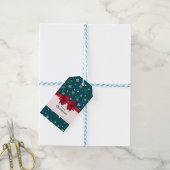 Kerstcadeau-etiket Cadeaulabel