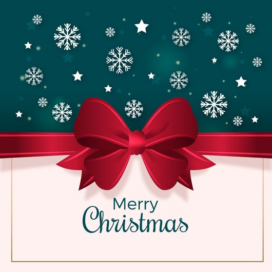 Kerstcadeau-etiket Cadeaulabel