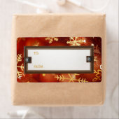 Kerstcadeau-etiketten Etiket (Insitu)