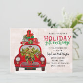 Kerstcadeau Exchange-feestdag Kaart (Staand voorkant)