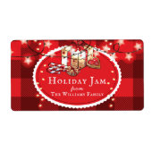 kerstcadeau feestdag persoonlijk etiket (Voorkant)