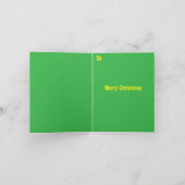 Kerstcadeau 🎁 feestdagen kaart (Binnen)