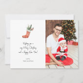 kerstcadeau foto Verti kerstkaart (Voorkant)