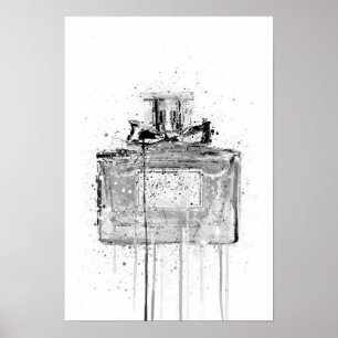 Kerstcadeau Geur Fles 'Candy Floss' Poster