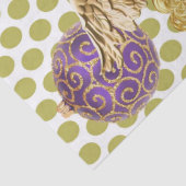 kerstcadeau Gold Angel Tissuepapier (Detail)