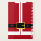 Kerstcadeau Grappige Santa Design Planner (Achterkant)