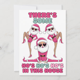 Kerstcadeau Ho Ho Ho In Dit Huis Feestdagenkaart