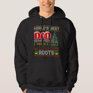 Kerstcadeau-idee voor papa Litouwen lelijke trui Hoodie
