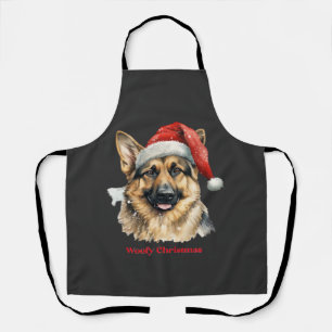 Kerstcadeau-ideeën voor Duitse herdershond Woof Schort