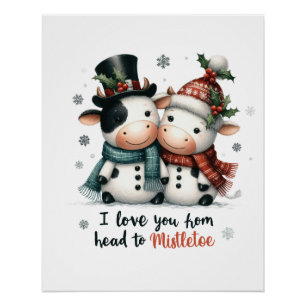Kerstcadeau Ik Hou Van Jou Perfect Poster