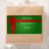 Kerstcadeau inblikken label (Insitu)