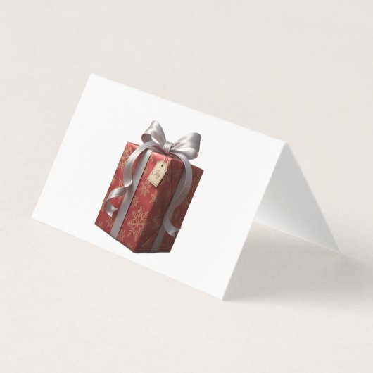 Kerstcadeau Kaart (Voorkant)
